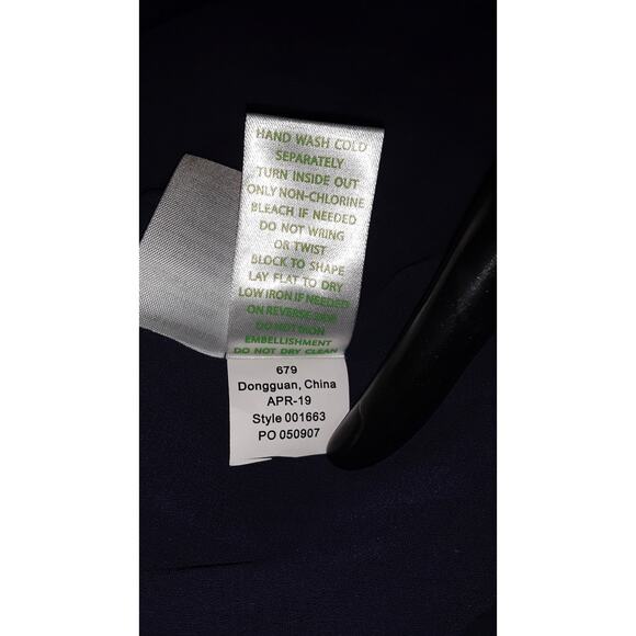 Lilly Pulitzer Sz 2 PENELOPE Bead & Gold Metallic Embellished Dress - Picture 9 of 9